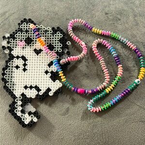Necklace Kandi kitten 🍬🧁🍭